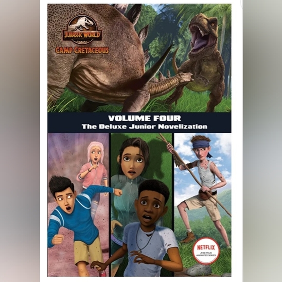 "Jurassic World Camp Cretaceous": Volume Four - The Deluxe Junior Novelization - Picture 1 of 16